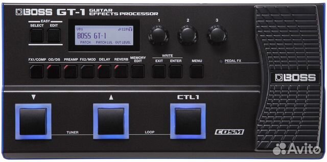 Гитарный процессор boss GT-1 Гитарный процессор boss GT-1