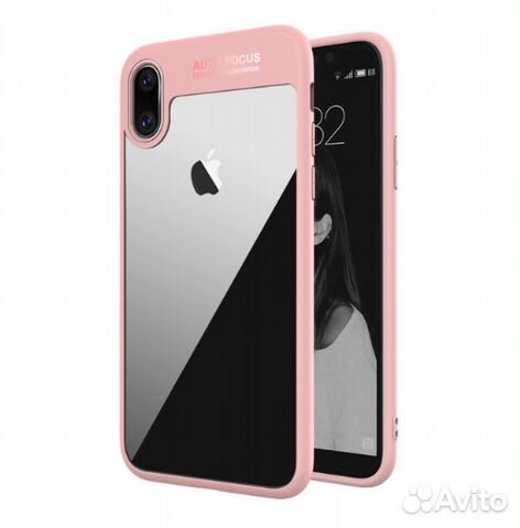 Чехол iPhone X/Xs 10 Baseus Protective Розовый