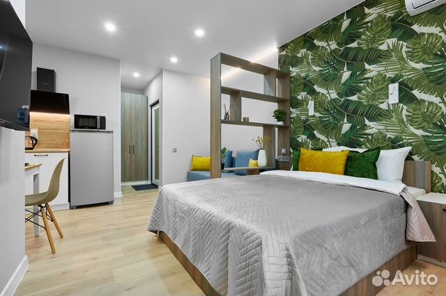 

Квартира-студия, 26 м², 2 кровати