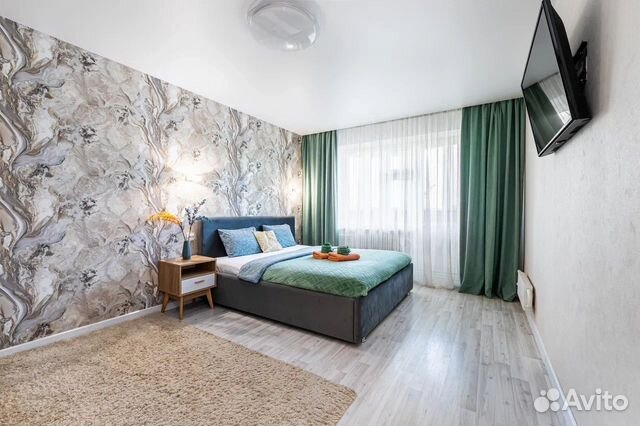 

1-к. квартира, 40 м², 3 кровати