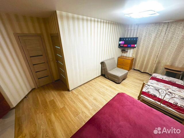 

1-к. квартира, 38 м², 3 кровати