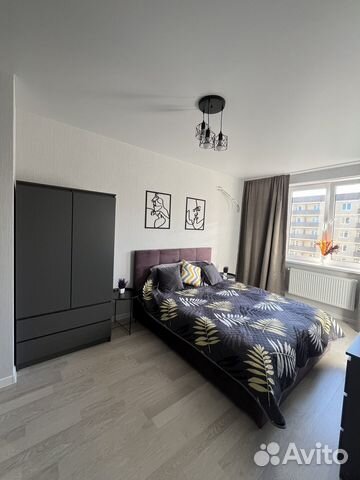 

1-к. квартира, 40 м², 3 кровати
