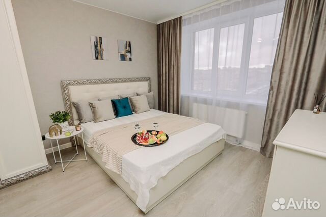 

1-к. квартира, 45 м², 2 кровати