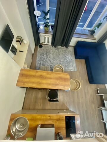 

Квартира-студия, 27 м², 2 кровати