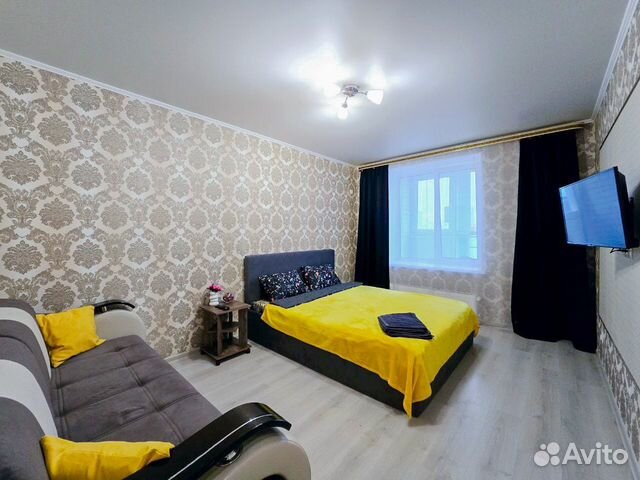 

1-к. квартира, 40 м², 2 кровати