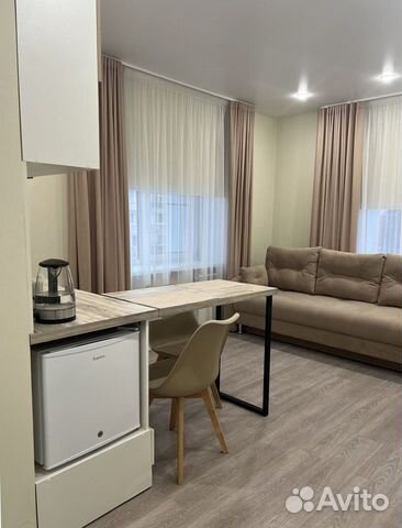 

Квартира-студия, 28 м², 1 кровать
