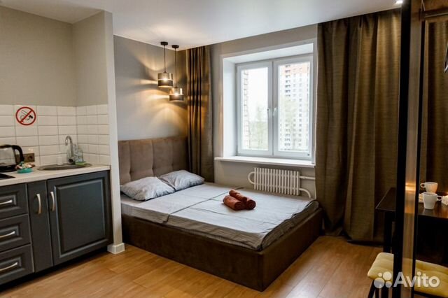 

Квартира-студия, 18 м², 1 кровать