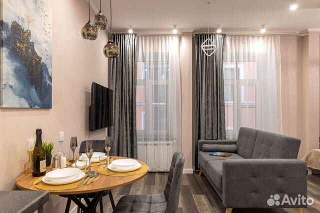 

Квартира-студия, 32 м², 2 кровати