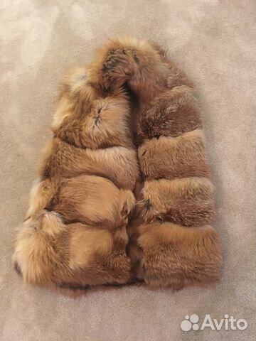 Жилет из лисы