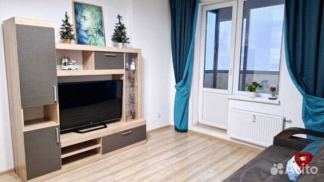 

1-к. квартира, 33,8 м², 2 кровати