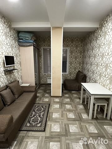

Квартира-студия, 38 м², 3 кровати