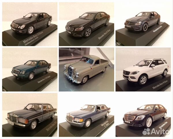 Качественные модели авто Mercedes-benz 1-43 от