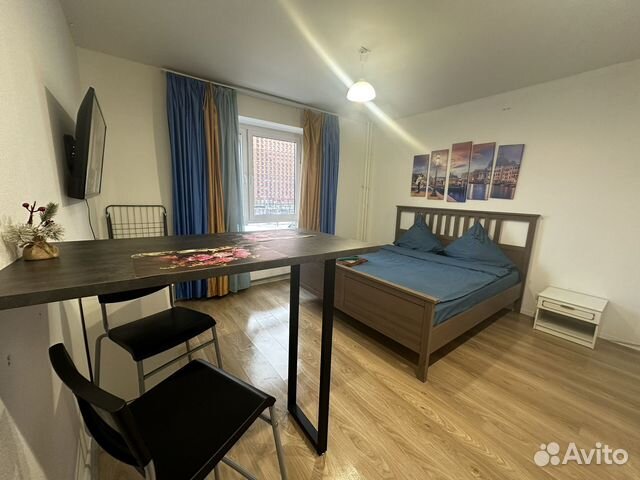 

Квартира-студия, 25 м², 1 кровать