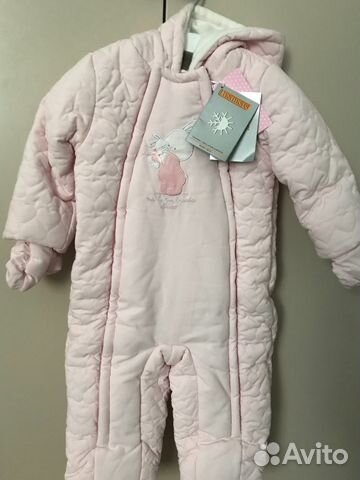 Новый зимний комбинезон Chicсo Италия р80