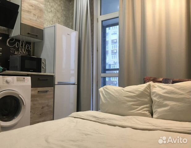 

Квартира-студия, 30 м², 1 кровать