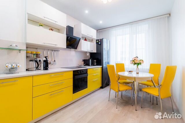 

1-к. квартира, 44 м², 2 кровати