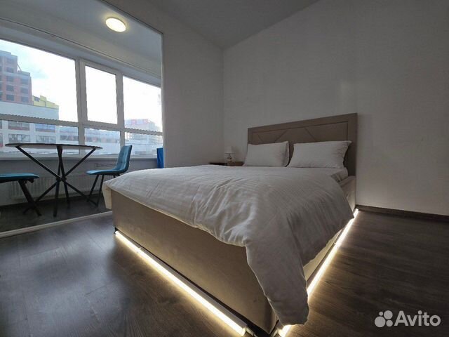 

Квартира-студия, 38 м², 2 кровати
