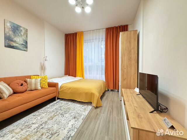 

Квартира-студия, 23 м², 2 кровати