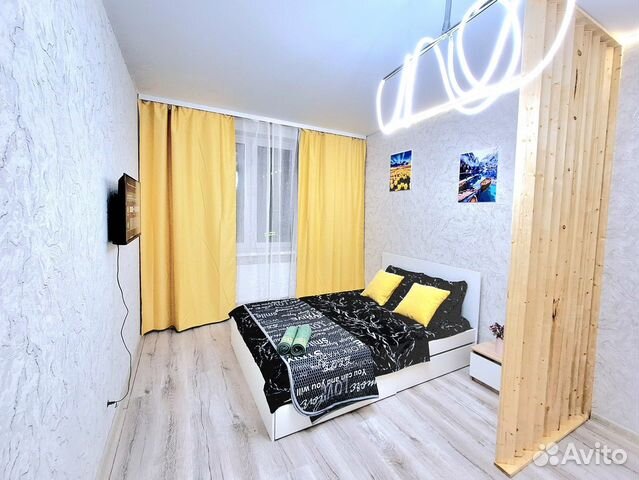 

1-к. квартира, 45 м², 2 кровати