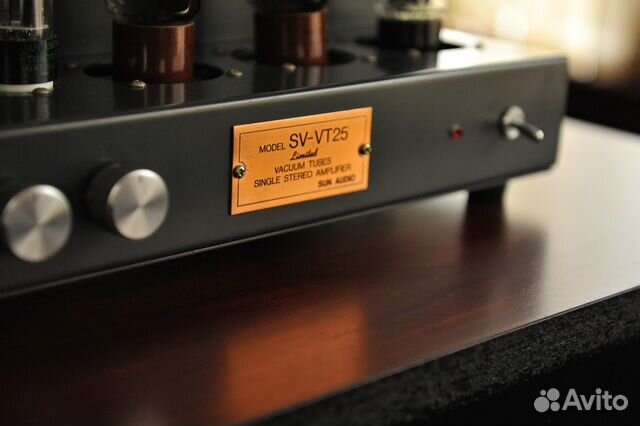Sun Audio SV-25 Limited ламповый усилитель Sun Audio SV-25 Limited ламповый усилитель