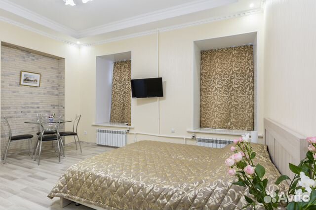 

Квартира-студия, 28 м², 2 кровати