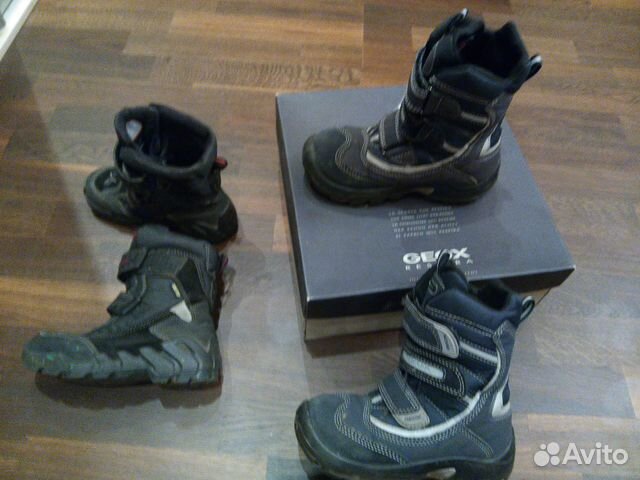 Зимние ботинки Ecco р.30, Geox р.31