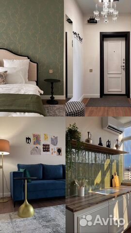 

1-к. квартира, 60 м², 2 кровати