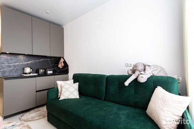 

Квартира-студия, 19 м², 2 кровати