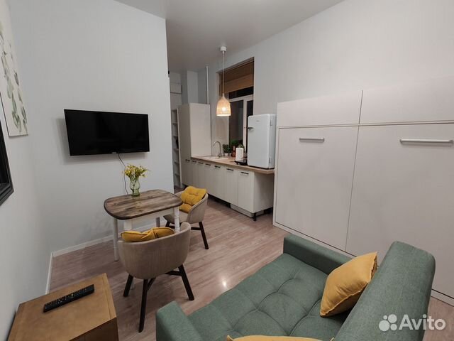 

Квартира-студия, 20 м², 2 кровати