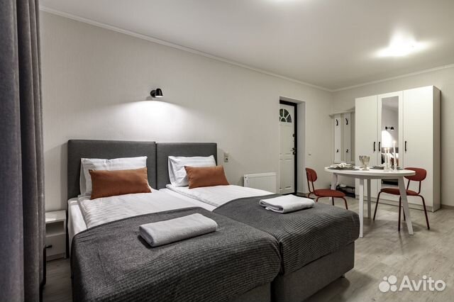 

Квартира-студия, 25 м², 2 кровати