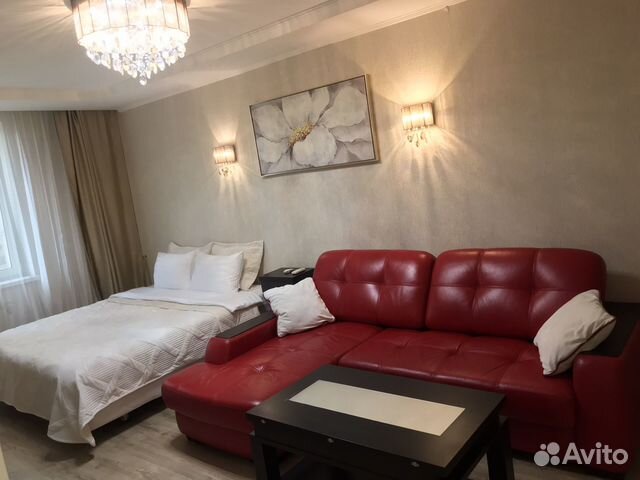

1-к. квартира, 42 м², 3 кровати