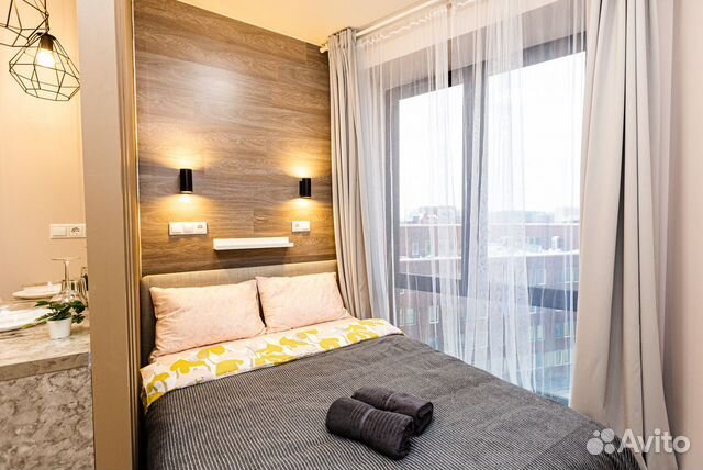 

Квартира-студия, 15 м², 1 кровать