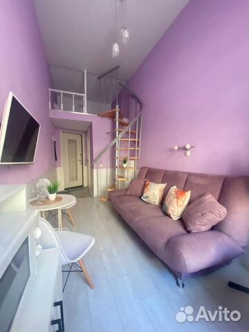 

Квартира-студия в апарт-отеле, 14 м², 1 кровать