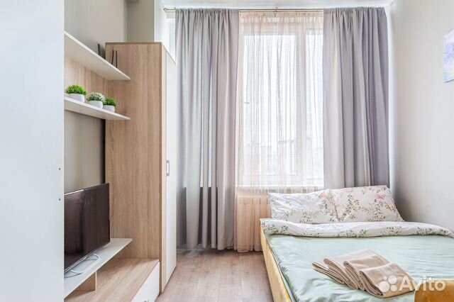 

Квартира-студия, 25 м², 1 кровать