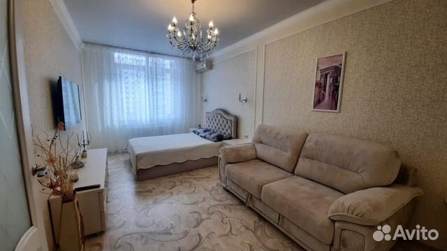 

1-к. квартира, 52 м², 3 кровати