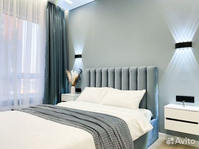 

1-к. квартира, 40 м², 2 кровати