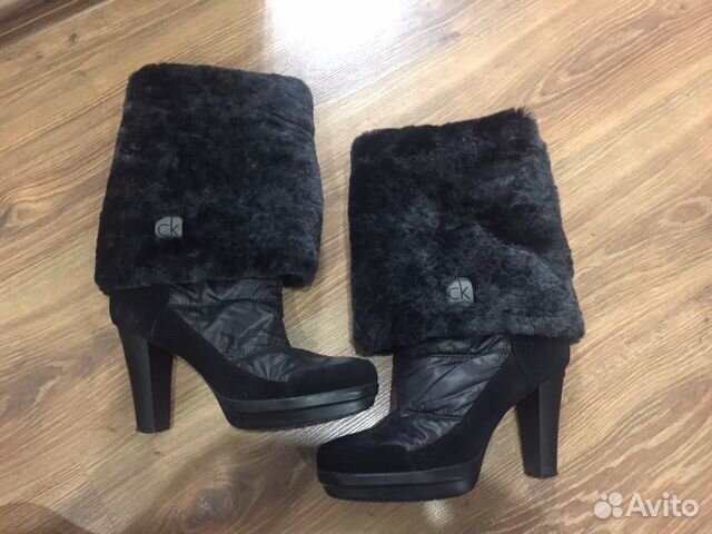 Оригинальные сапоги Calvin Klein