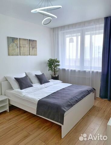 

1-к. квартира, 38 м², 2 кровати
