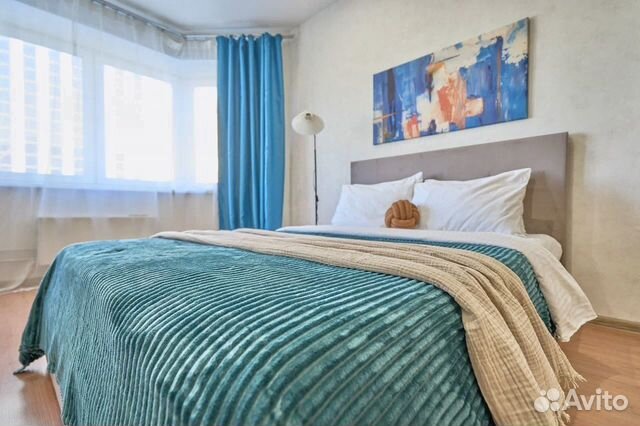 

1-к. квартира, 40 м², 2 кровати