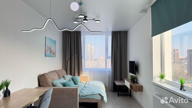 

Квартира-студия, 30 м², 1 кровать