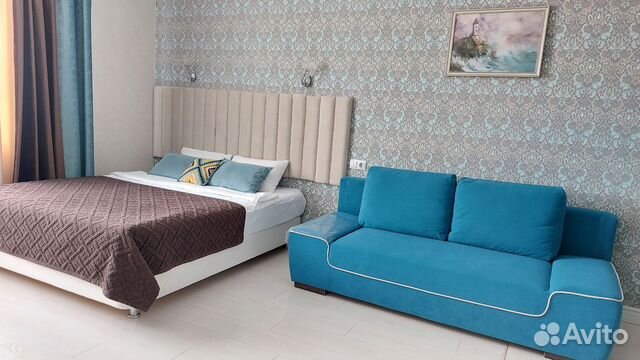 

Квартира-студия, 34 м², 2 кровати