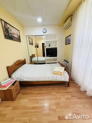

1-к. квартира, 45 м², 2 кровати