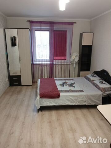 

Квартира-студия, 27 м², 1 кровать