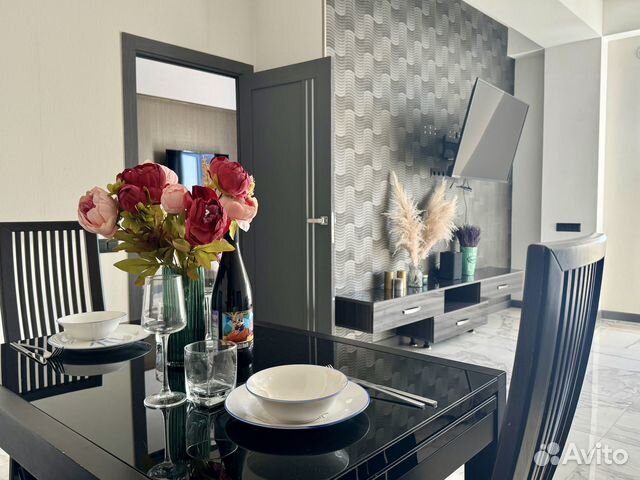 

1-к. квартира, 60 м², 2 кровати