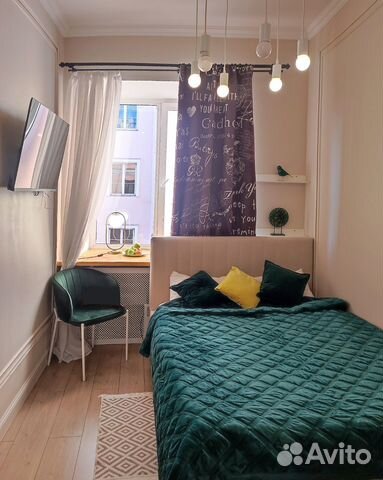 

Квартира-студия, 18 м², 1 кровать