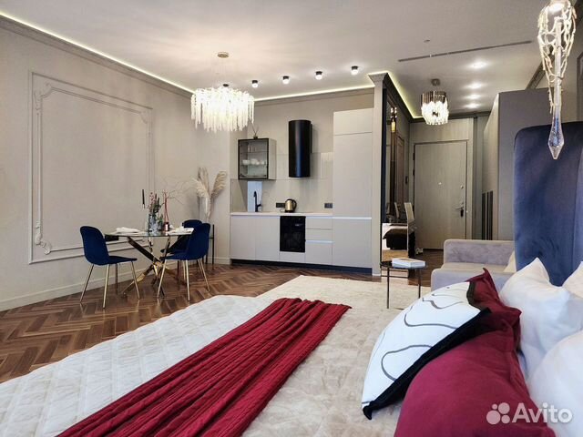 

Квартира-студия, 68 м², 1 кровать