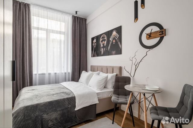 

Квартира-студия, 16 м², 1 кровать