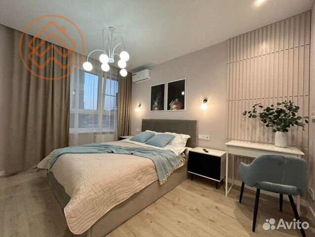 

1-к. квартира, 34 м², 2 кровати