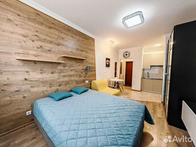 

Квартира-студия, 25 м², 2 кровати