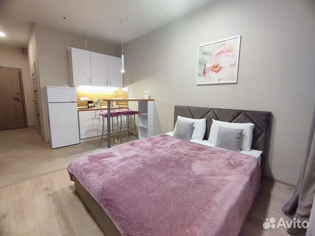 

Квартира-студия, 29 м², 1 кровать